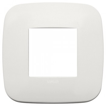 19672.25 Рамка Arke Round Жемчужный матовый 2 модуля Vimar фото