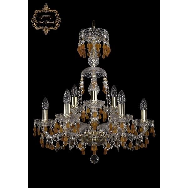 

Подвесная люстра ноя.24 11.24.6+3.200.XL-64.Gd.V1003 Art Classic, Прозрачный, ноя.24 11.24.6+3.200.XL-64.Gd.V1003