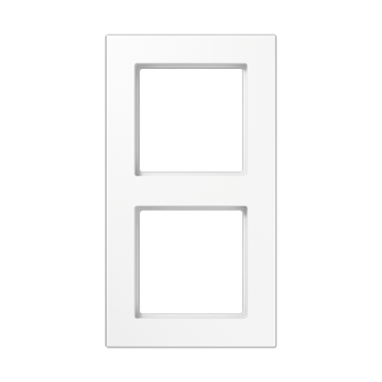 A5582BFWW Рамка A550 Белый 2-постовая Jung фото