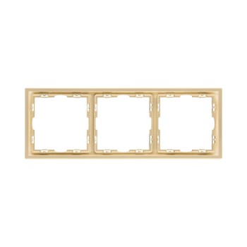 Рамка 3-кратная золотой Kollinger Eclipse EC3GD фото