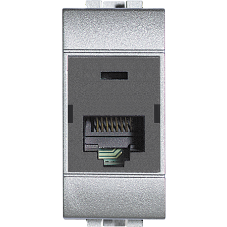 

NT4262C5E Розетка tech RJ45 UTPк5E 110 Bticino, LivingLight Air NT4262C5E