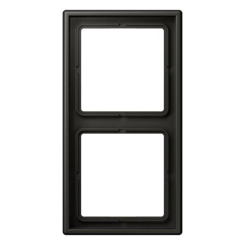 LC9824320R Рамка Les Couleurs Le Corbusier Ombre naturelle 2-постовая Jung фото