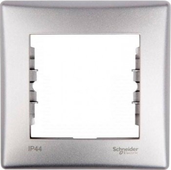 Рамка 1-постовая, алюминий Schneider Sedna Electric SDN5810160 фото