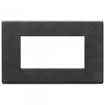 22654.23 Рамка Eikon EXE Черный лес 4-модульная Vimar фото