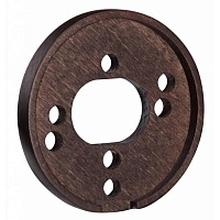 33811802 Рамка 1-ная узкая накладной монтаж, дерево махагон Fontini DO фото