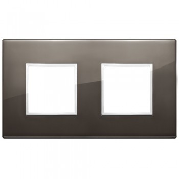 21643.06 Рамка Eikon Evo Черный сапфир 4 модуля Vimar фото