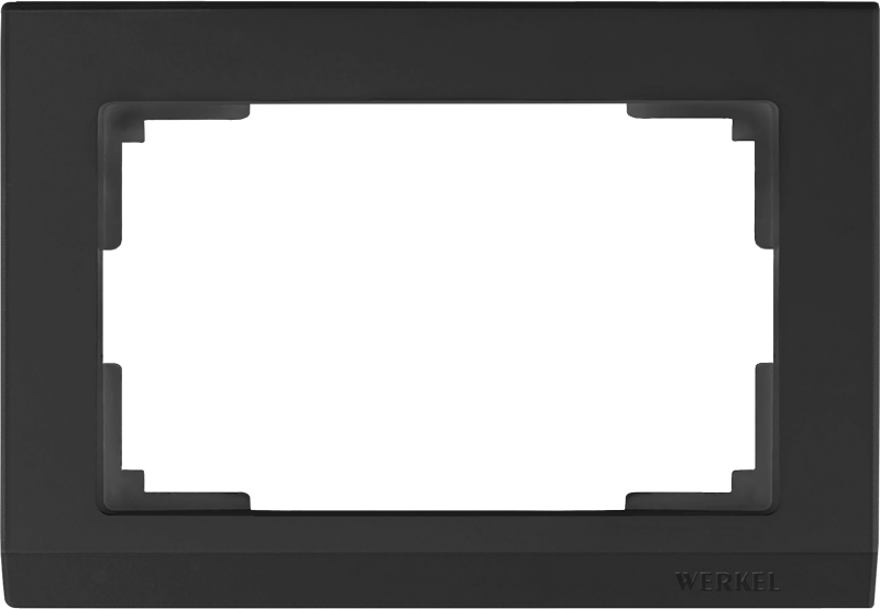 

WL04-Frame-01-DBL-black Рамка для двойной розетки (черный) Stark Werkel a040285, Stark WL04-Frame-01-DBL-black a040285