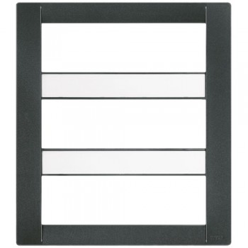 16749.V23 Рамка Idea Classica Антрацит 18 модулей Vimar фото