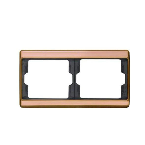 

13630007 Рамка Arsys Медь 2-постовая Berker, Arsys 13630007