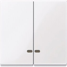 

MTN3420-0325 Две клавиши с окош.для свет.инд.акт-белый Merten, M-Smart MTN3420-0325