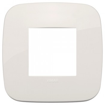 19672.83 Рамка Arke Round Слоновая кость 2 модуля Vimar фото