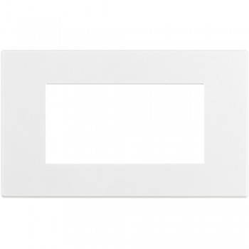 HW4804AW Рамка Axolute Air Белый матовый 4 модуля Bticino фото