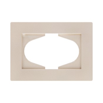 Рамка для двойной розетки золотой Kollinger Aspekt AT120GD фото