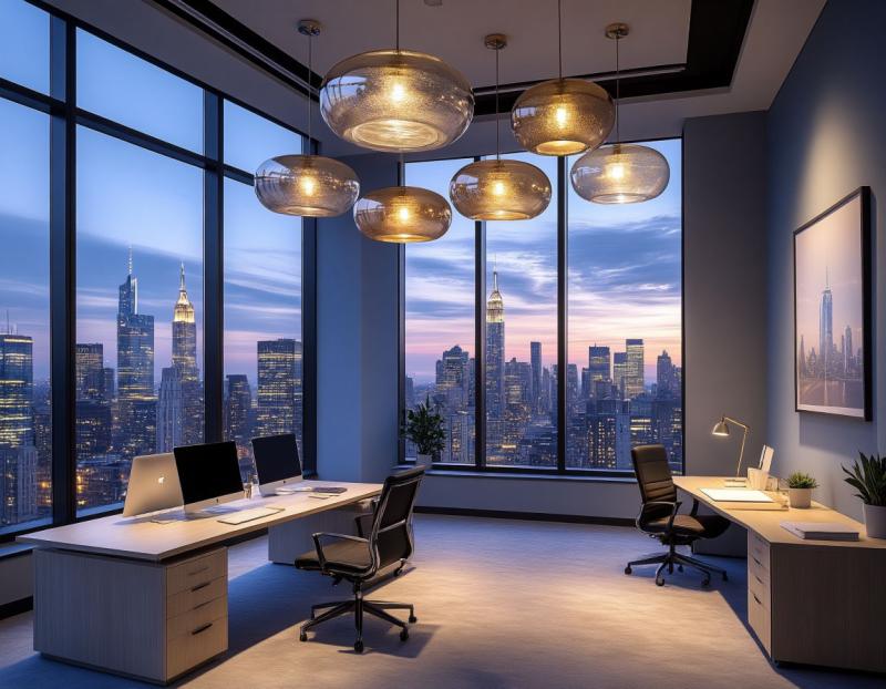 ТОП 10 люстр для офиса