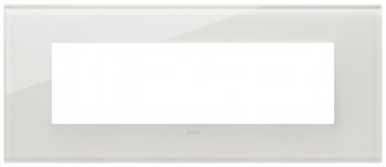 22657.71 Рамка Eikon EXE Белый латте 7-модульная Vimar фото