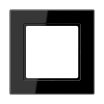 AC581SW Рамка A Creation Черный 1-постовая Jung фото