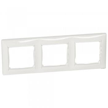 774453 Рамка Valena Белый 3-постовая Legrand фото