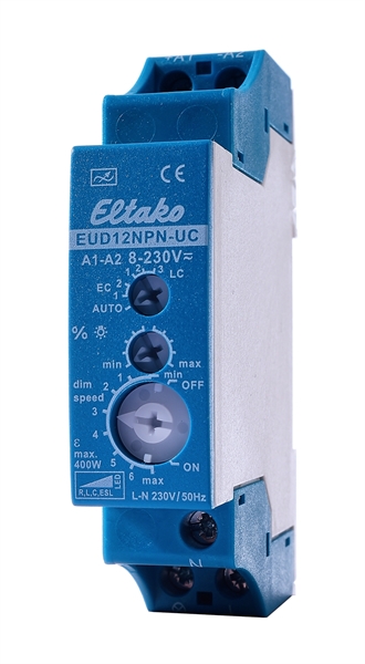 

Контроллер Deko-Light Eltako Diммer Universal 400W EUD12NPN-UC 843042, Синий, Eltako 843042
