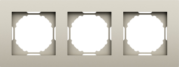 Рамка 3-я, матовый кашемир Donel A07 DE21335 фото