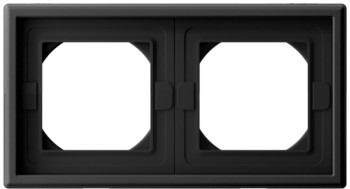 Рамка двухпостовая влагозащищенная Карбон Systeme Electric (Schneider Electric) Art Gallery GAL441002 фото