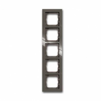Рамка 5-постовая, Entree-grey ABB Axcent 1725-291-500 фото
