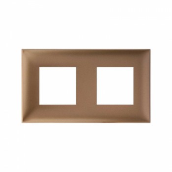 Рамка ARTLEBEDEV Золотистый жемчуг 4 модуля DKC Avanti 4426904 фото