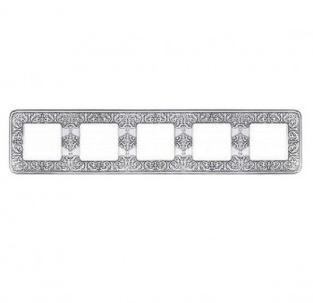 FD01375CB Рамка Emporio Bright chrome 5-постовая Fede фото