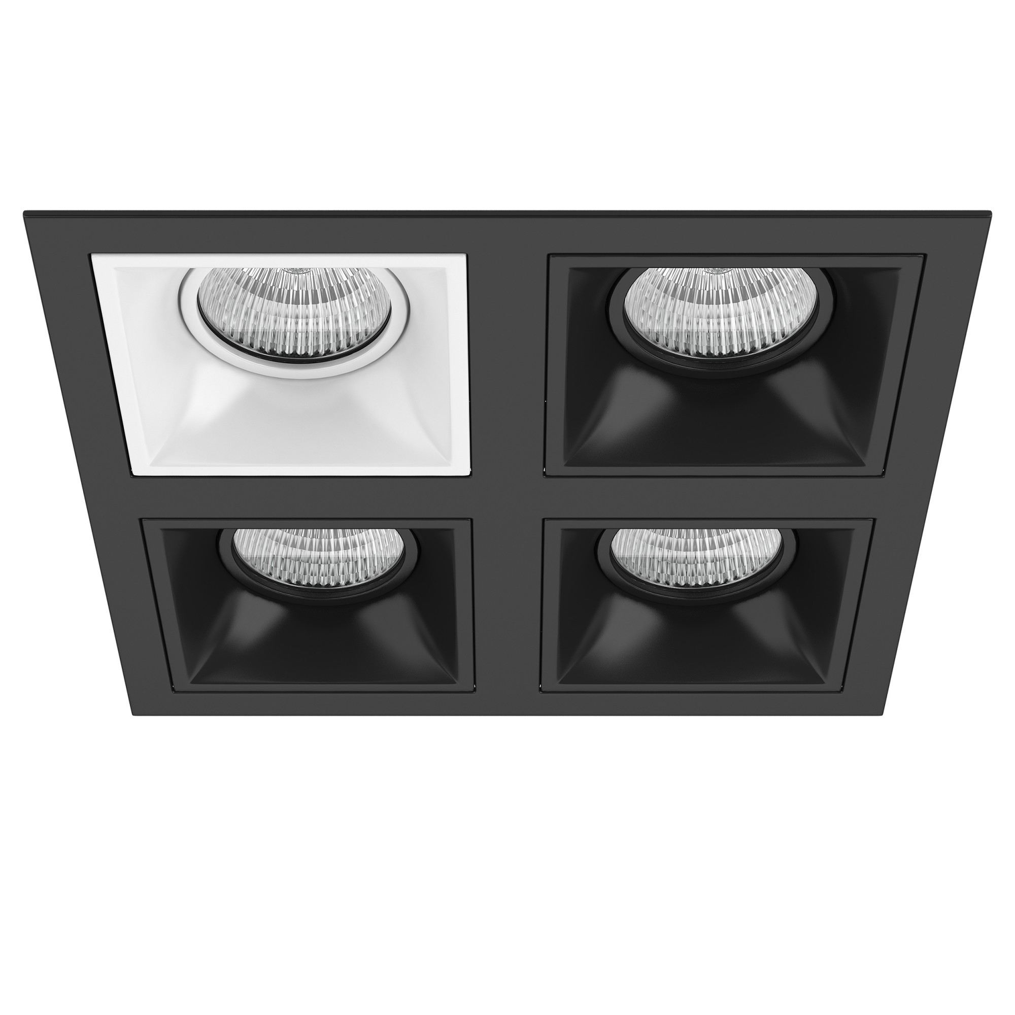 

Встраиваемый светильник Lightstar Domino D54706070707, Чёрный, DOMINO D54706070707