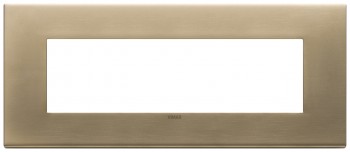 22657.85 Рамка Eikon EXE Античное золото 7-модульная Vimar фото