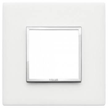 21642.41 Рамка Eikon Evo Горный лед 2 модуля Vimar фото