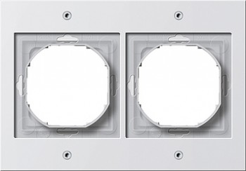 021266 Рамка TX44 Белый 2-постовая Gira фото