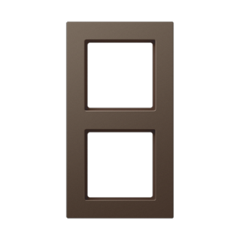 A5582BFMO Рамка A550 мокко 2-постовая Jung фото