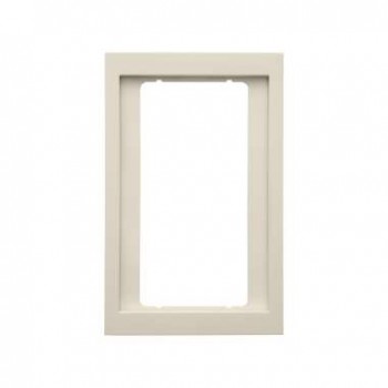 13097009 Рамка с большим вырезом K.1 Полярная белизна с блеском 2-постовая Berker фото