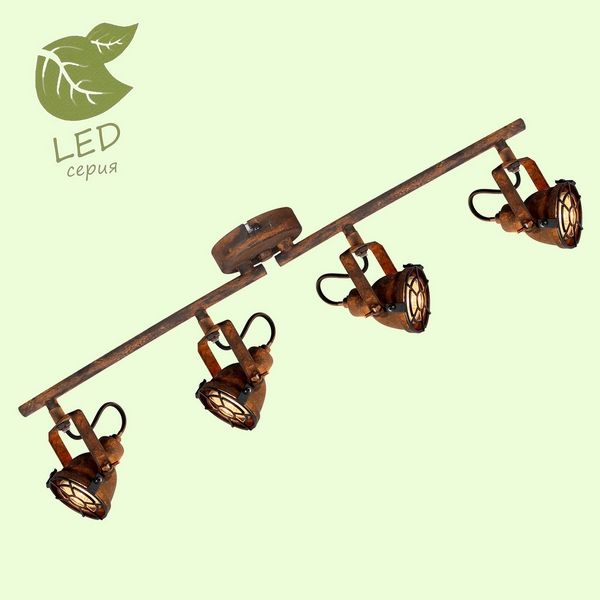 

Спот Lussole Rockville GRLSP-9803, Коричневый, Rockville GRLSP-9803