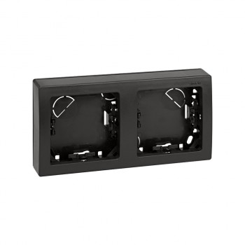 73620-62 Рамка горизонтальная, 2 поста, 75*146мм, Simon 73 Loft, графит фото