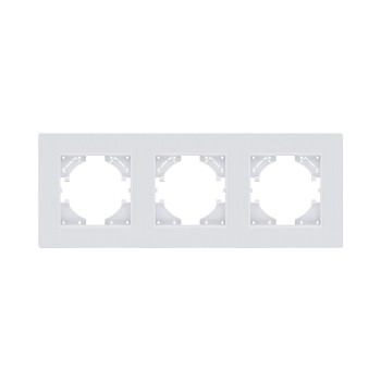 Рамка 3-кратная белый Kollinger Eleganz Plex EP3WH фото