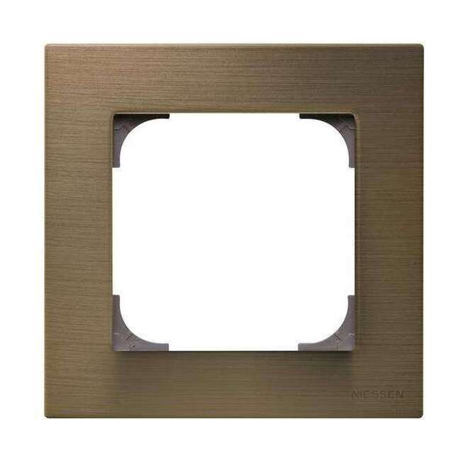 

8571 OE Рамка одинарная ABB Sky, античная латунь 2CLA857100A1201, Sky 8571 OE