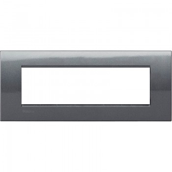 LNA4807AC Рамка LivingLight Квадрат Нержавеющая сталь 7-модульная Bticino фото