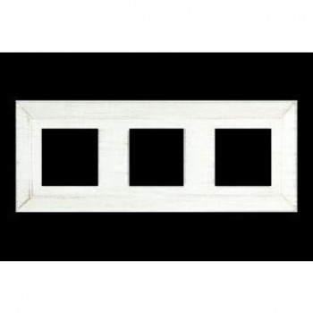 FD01253BD Рамка Provence White Decape 3-постовая Fede фото