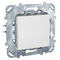 

MGU5.201.18ZD Одноклавишный выключатель (сх.1) белый Schneider Electric, Unica Хамелеон MGU5.201.18ZD