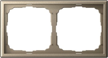 Рамка двухпостовая Шампань Systeme Electric (Schneider Electric) Art Gallery GAL000502 фото