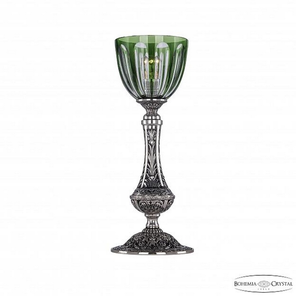 

Интерьерная настольная лампа 7110 71100L/15 NB P1 Clear-Green/H-1H Bohemia, Зелёный, 7110 71100L/15 NB P1 Clear-Green/H-1H