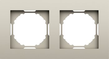 Рамка 2-я, матовый кашемир Donel A07 DE21235 фото