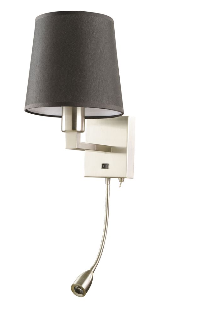 

Бра Arte Lamp Hall A9246AP-2SS, Чёрный, Hall A9246AP-2SS
