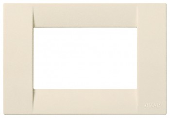 16743.D.04 Рамка Idea Classica Белый шелк 3-модульная Vimar фото