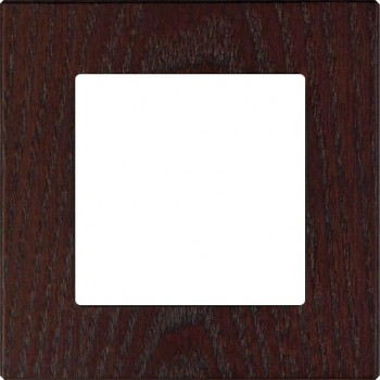 37801042 Рамка F37 Венге 1-постовая Fontini фото