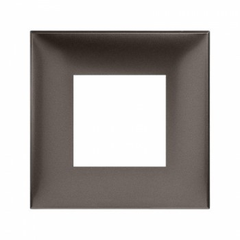 Рамка ARTLEBEDEV Серый жемчуг 2 модуля DKC Avanti 4424902 фото