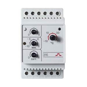 

Терморегулятор DEVIreg™ D-316 (-10°C-+50°C) на шину DIN, с датчиком на проводе, 16А DEVI 140F1075, DEVIreg 140F1075