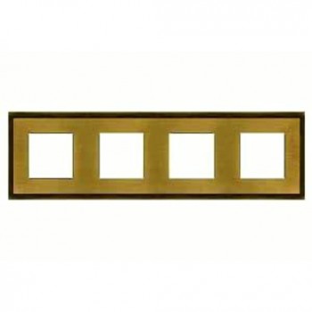 FD01244PM Рамка Madrid Matt Patina 4-постовая Fede фото