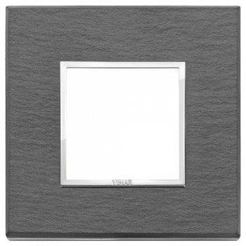 21642.52 Рамка Eikon Evo сланец 2 модуля Vimar фото